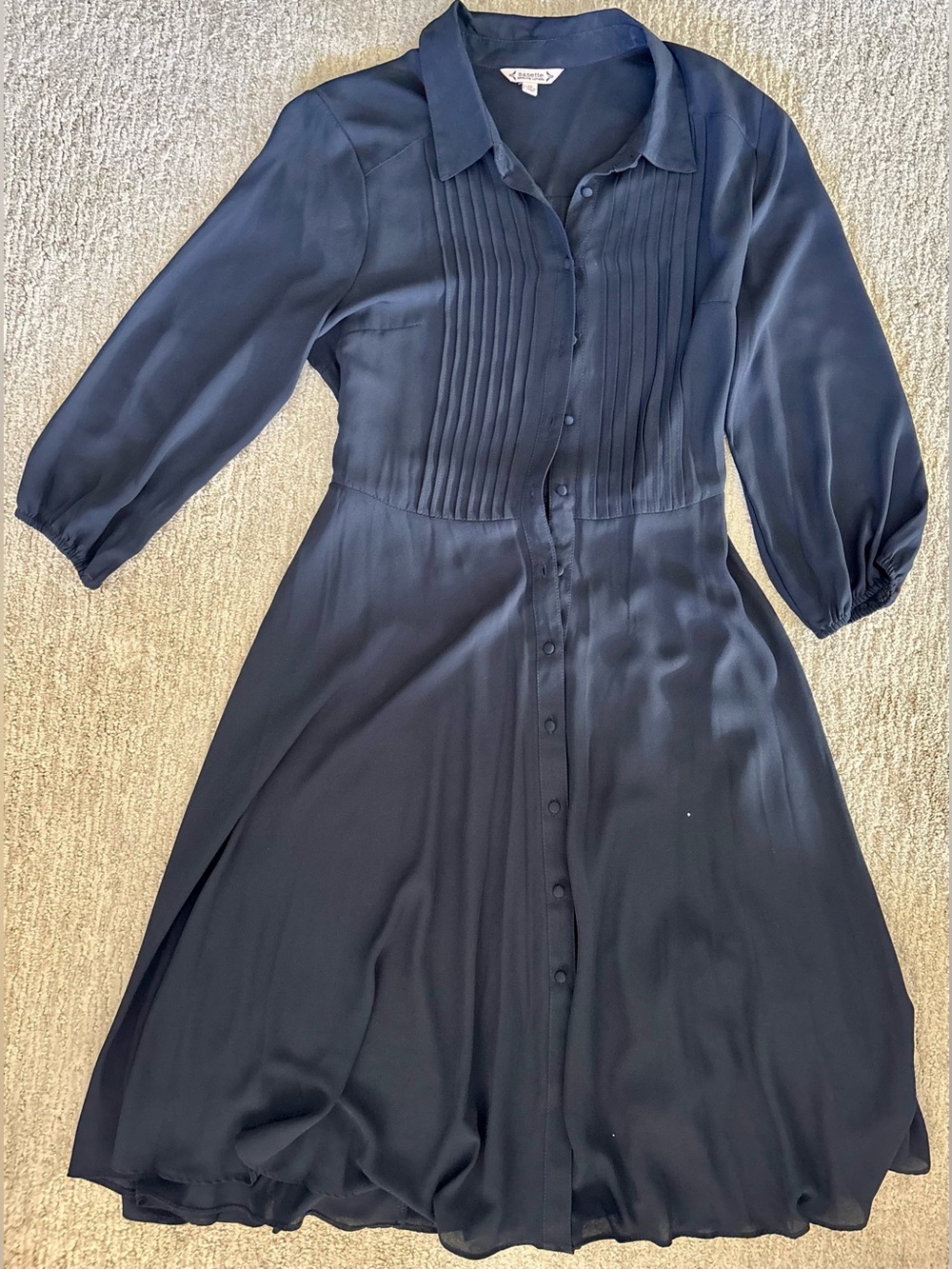 Classic Button-Front Dress
